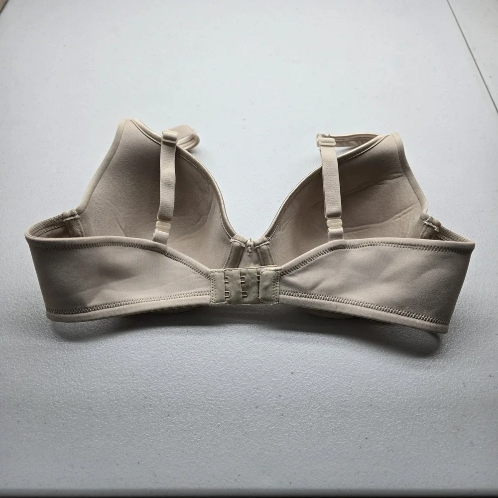 Vanity Fair Women Bra 34C Beige‎ 75335 T Shirt Underwired Convertible